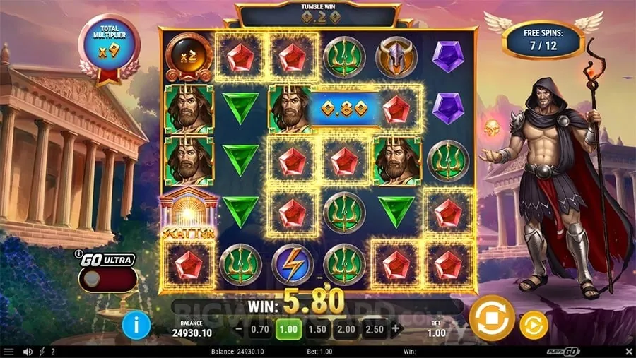 Thrilling online slot machine game with vibrant graphics